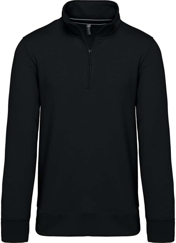 Kariban Pánská fleecová mikina na zip Zipped –