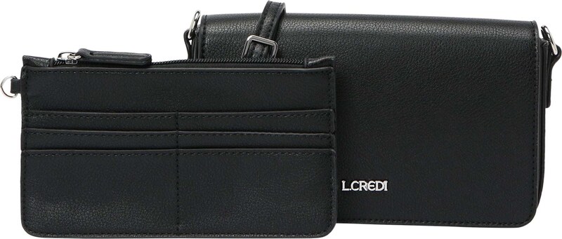 L.CREDI Taška přes rameno 'Jane' černá