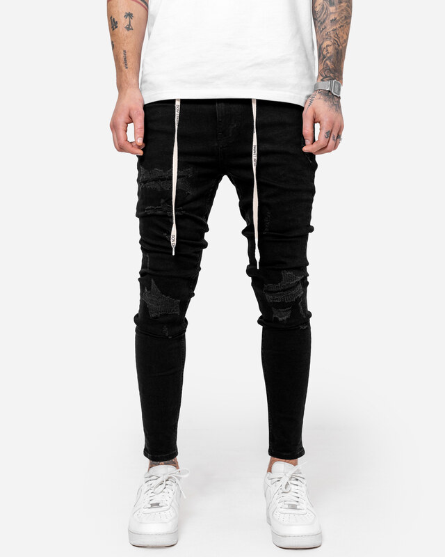 Don Lemme Džíny Branded - black