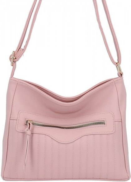 Dámská kabelka listonoška Herisson pudrová růžová 1052L2089