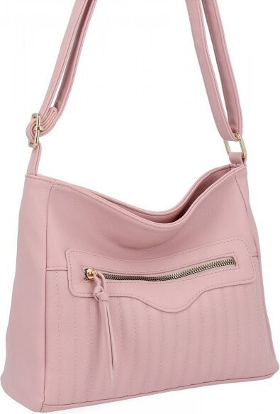 Dámská kabelka listonoška Herisson pudrová růžová 1052L2089