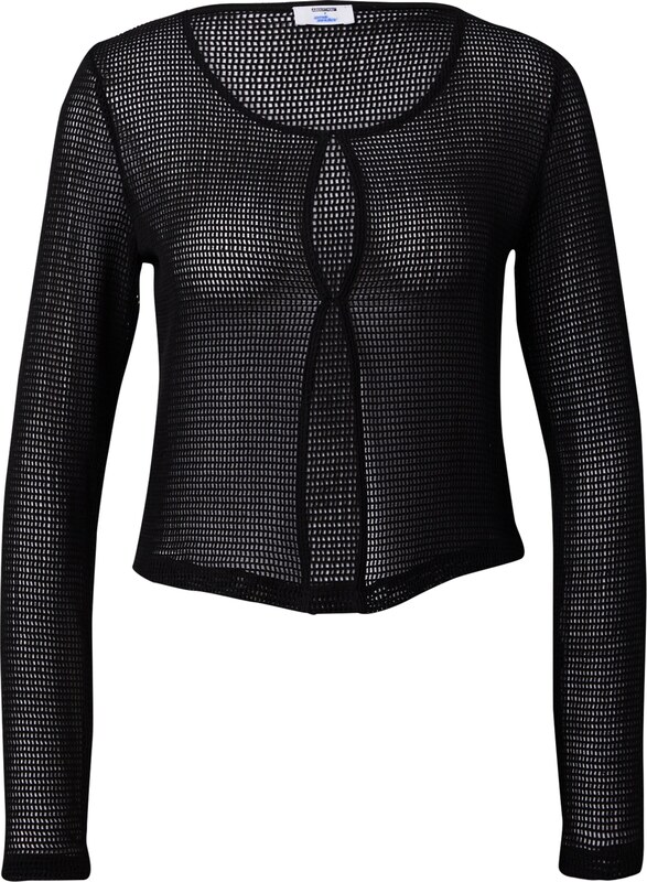 ABOUT YOU x Emili Sindlev Kardigan 'Ronja' černá