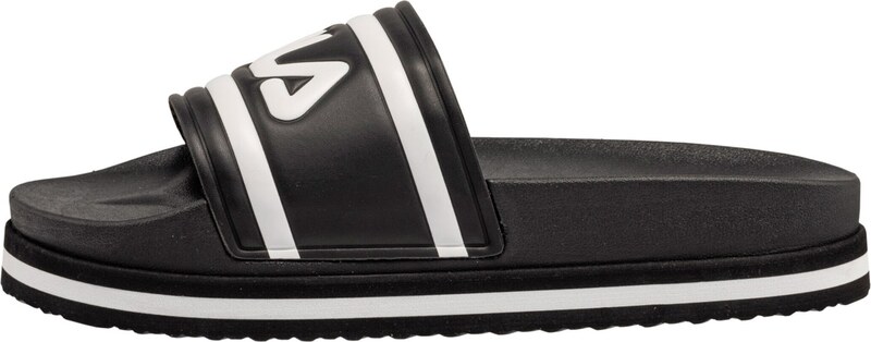 FILA Pantofle 'Morro Bazy Zeppa' červená / černá / bílá