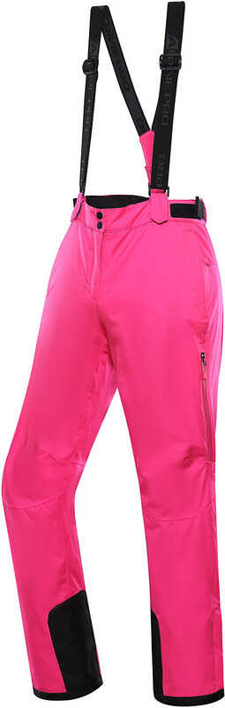 Dámské lyžařské kalhoty Alpine Pro LERMONA - růžová