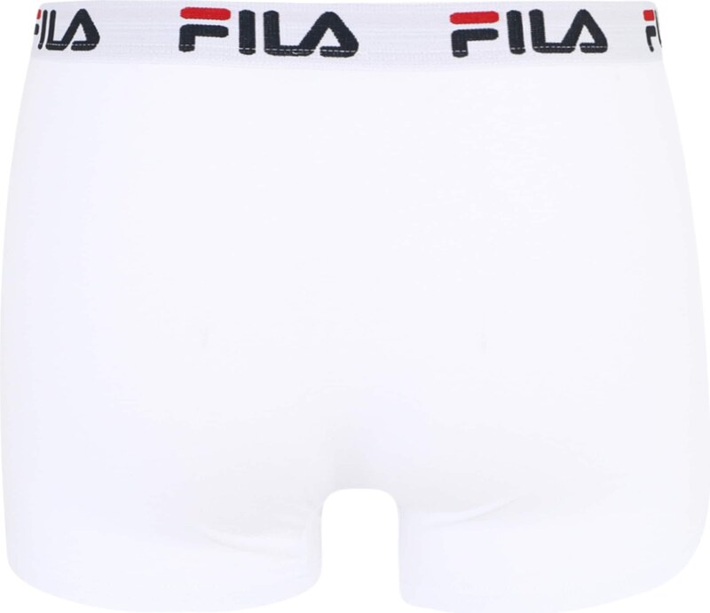 FILA Boxerky ohnivá červená / černá / bílá