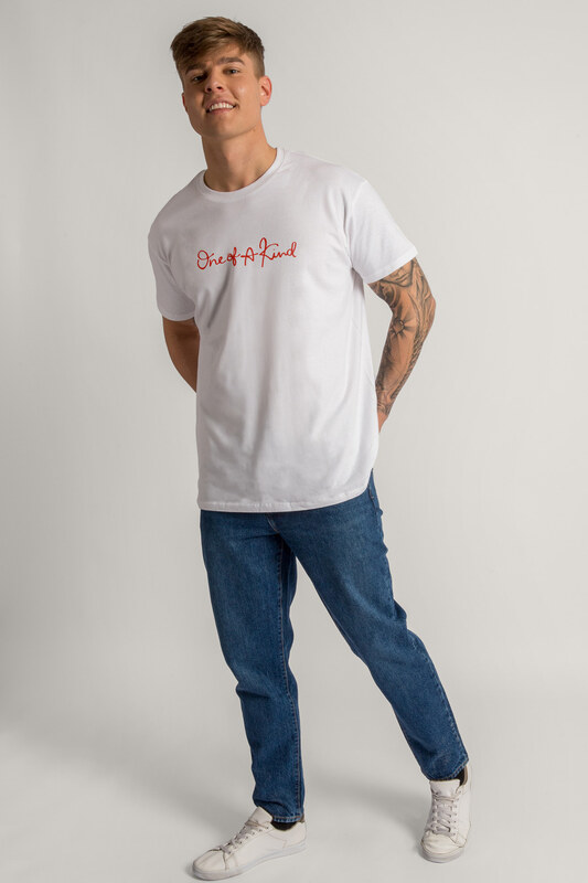 Tričko, Barva Bílá, s Potiskem One Of A Kind Teddy