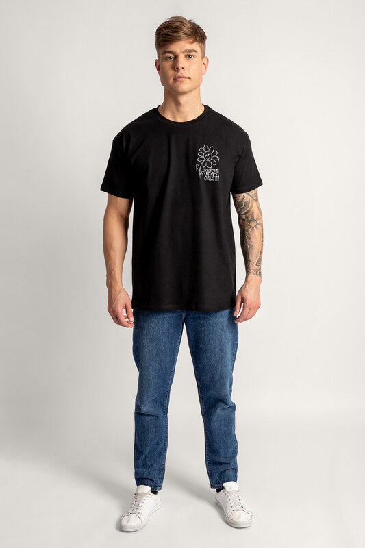 Tričko, Barva Černá, s Potiskem Graffiti Fun