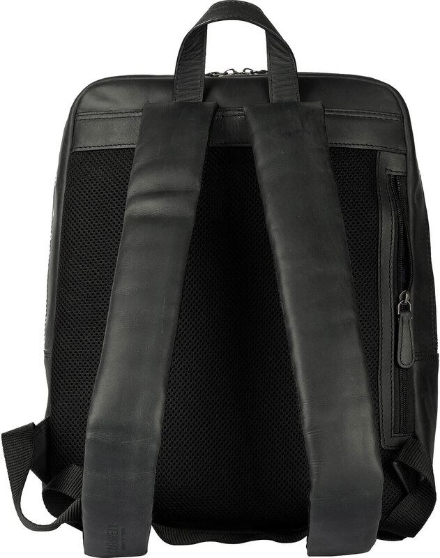 Kožený batoh Sparwell London - černá