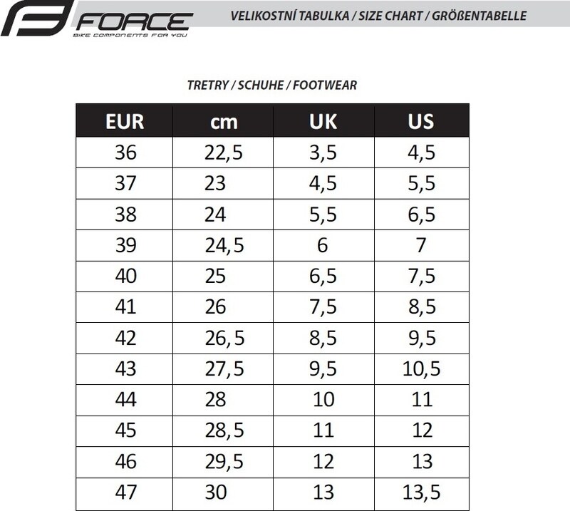 tretry zimní FORCE MTB GLACIER, černé