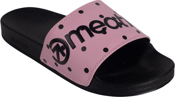 Meatfly dámské pantofle Hudson Pink Dots | Růžová