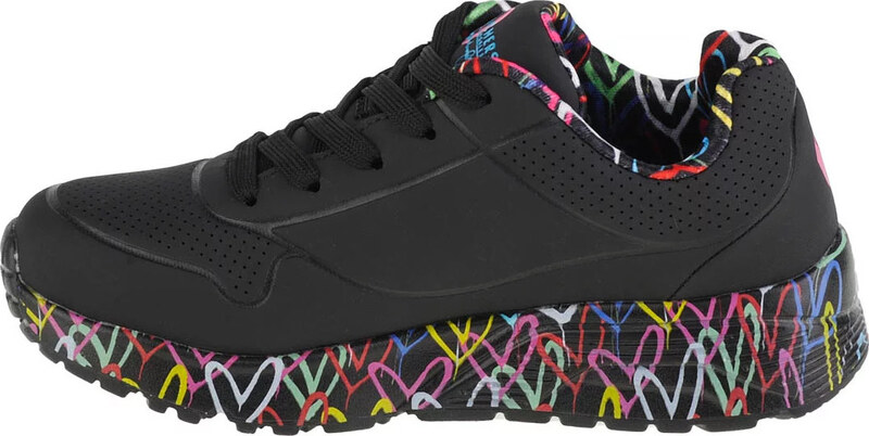 Černé tenisky Skechers Uno Lite Černá
