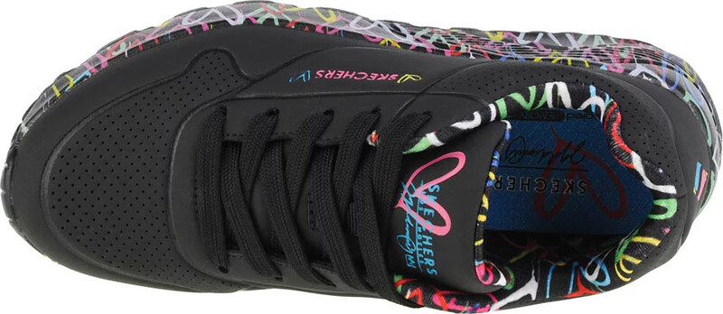 Černé tenisky Skechers Uno Lite Černá