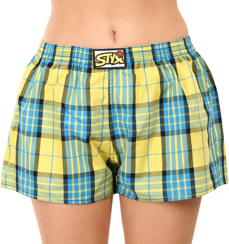 Dámské trenky Styx klasická guma vícebarevné (K1002)