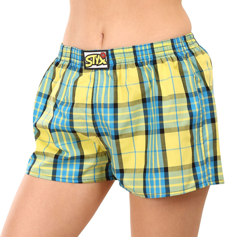 Dámské trenky Styx klasická guma vícebarevné (K1002)