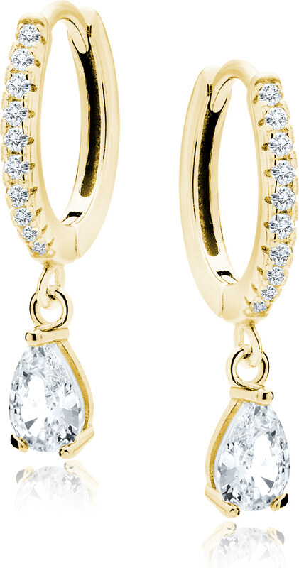 Olivie Stříbrné kroužky KAPKA GOLD 7849