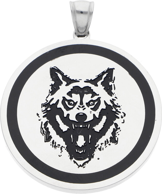 Ewena Přívěsek ocelový Vlk KB623