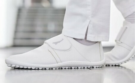 Barefoot tenisky Leguano - Care bílé