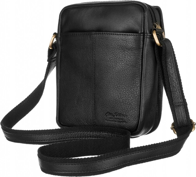 Pánská kožená taška Peterson PTN IG-8-NDM černá