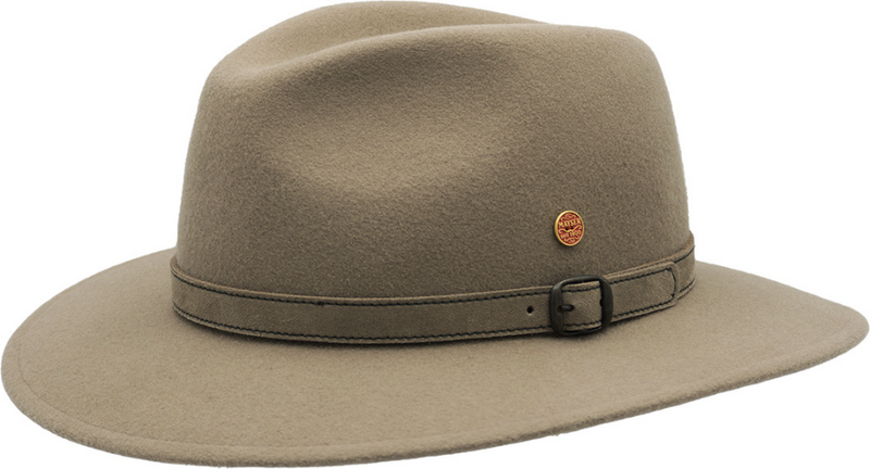 Cestovní béžový klobouk Mayser - Gedeon Mayser