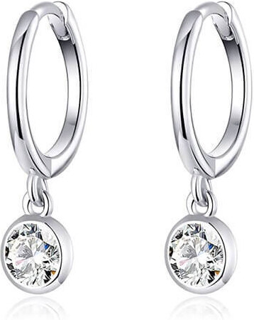 onHand.cz Stříbrné náušnice s kamínky - stříbro 925/1000