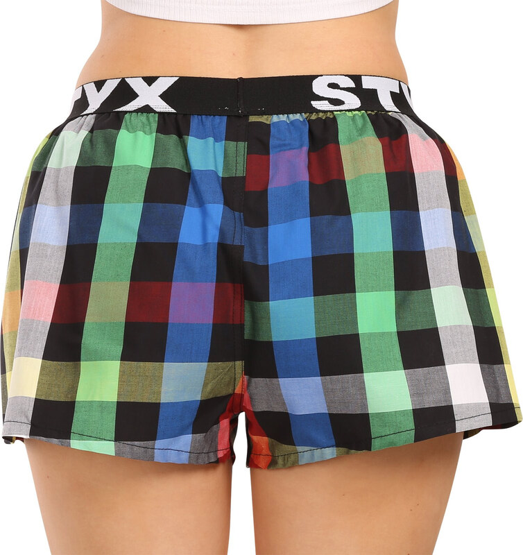 Dámské trenky Styx sportovní guma vícebarevné (T1012)