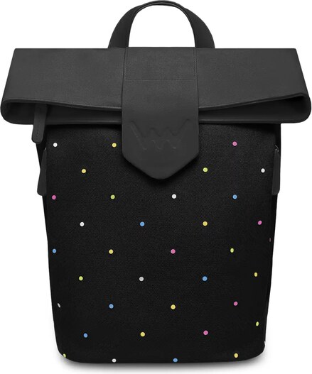 Vuch Mellora Dotty Backpack BLACK