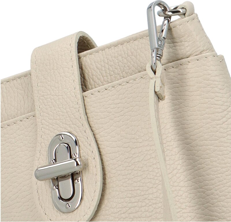 Delami Vera Pelle Stylová dámská kožená crossbody Dopina, béžová