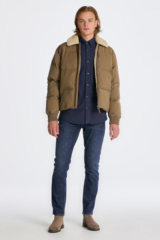 KOŠILE GANT REG JERSEY PIQUE SHIRT MARINE