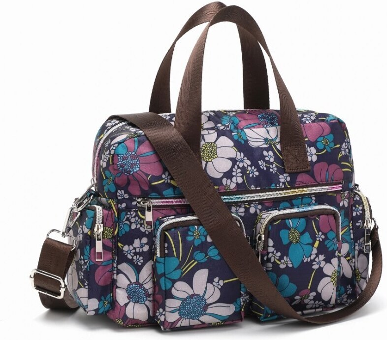 Miss Lulu Kabelka Water-Resistant Flowers Navy
