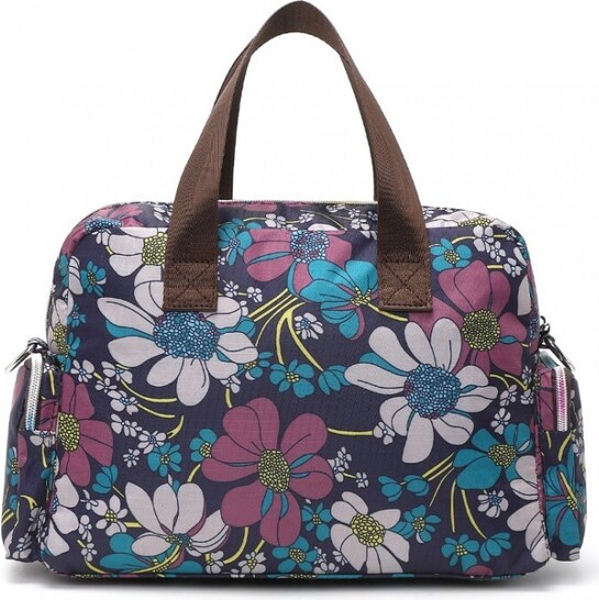 Miss Lulu Kabelka Water-Resistant Flowers Navy