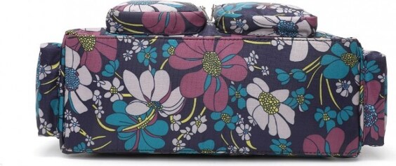 Miss Lulu Kabelka Water-Resistant Flowers Navy