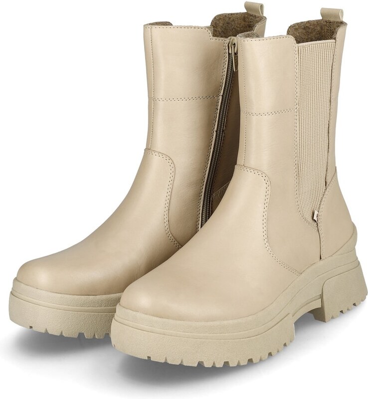 RIEKER - REVOLUTION Dámská kotníková obuv W0380-62 Rieker-R béžová