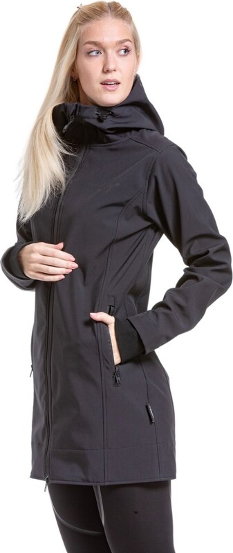 Dámský softshellový kabát Meatfly Thea černá