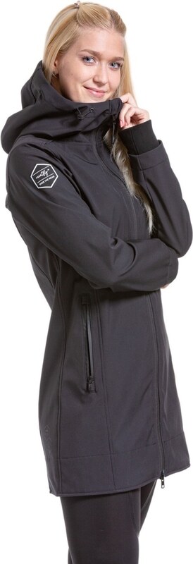 Dámský softshellový kabát Meatfly Thea černá
