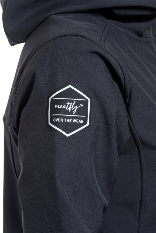 Dámský softshellový kabát Meatfly Thea černá