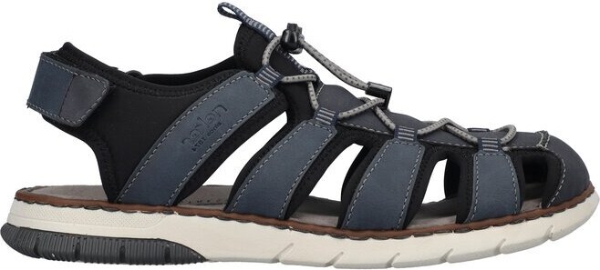 Pánské sandály v komfortním kulatém střihu Rieker 25246-14 modrá