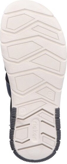 Pánské sandály v komfortním kulatém střihu Rieker 25246-14 modrá