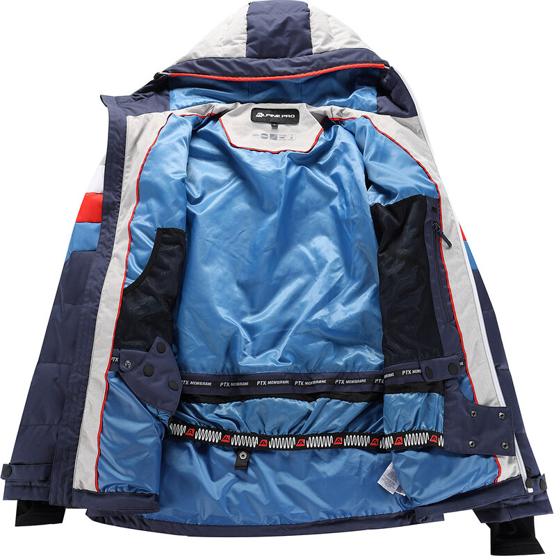ALPINE PRO - FEEDR PÁNSKÁ PÉŘOVÁ LYŽAŘSKÁ BUNDA S MEMBRÁNOU PTX