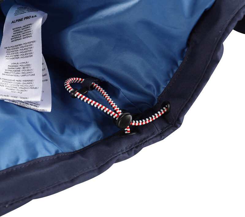ALPINE PRO - FEEDR PÁNSKÁ PÉŘOVÁ LYŽAŘSKÁ BUNDA S MEMBRÁNOU PTX