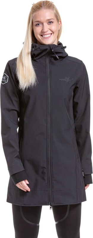 Dámský softshellový kabát Meatfly Thea černá