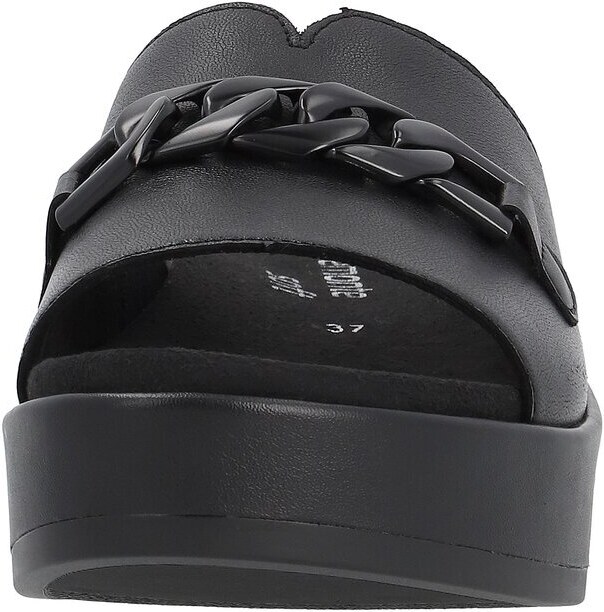 Dámské pantofle s řetízkovým detailem Rieker D1N51-00 černá