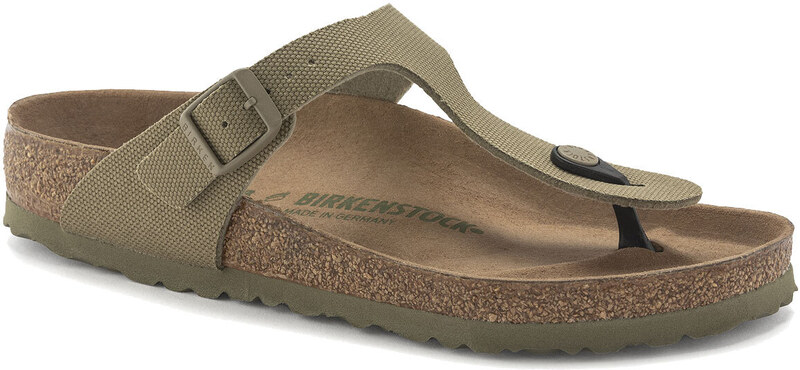 Birkenstock Gizeh Vegan Textile Regular Fit Unisex - Sandály Birkenstock - Zelená - 1023929-4.5