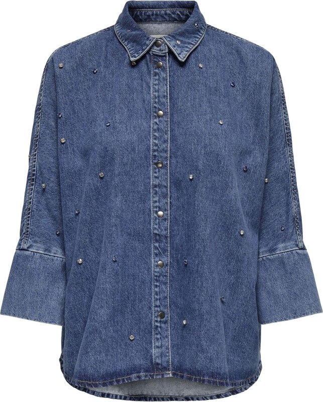 ONLY Halenka 'OnlGrace' modrá džínovina