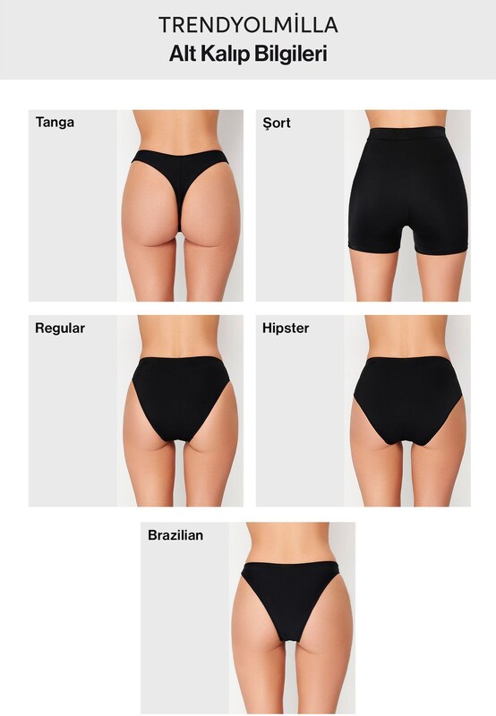 Dámske plavky Trendyol Patterned