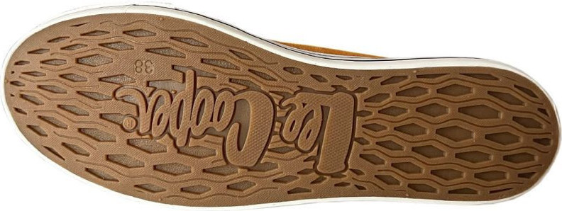 Dámské sportovní boty LCW-24-31-2216LA Hořčicová s bílou - Lee Cooper