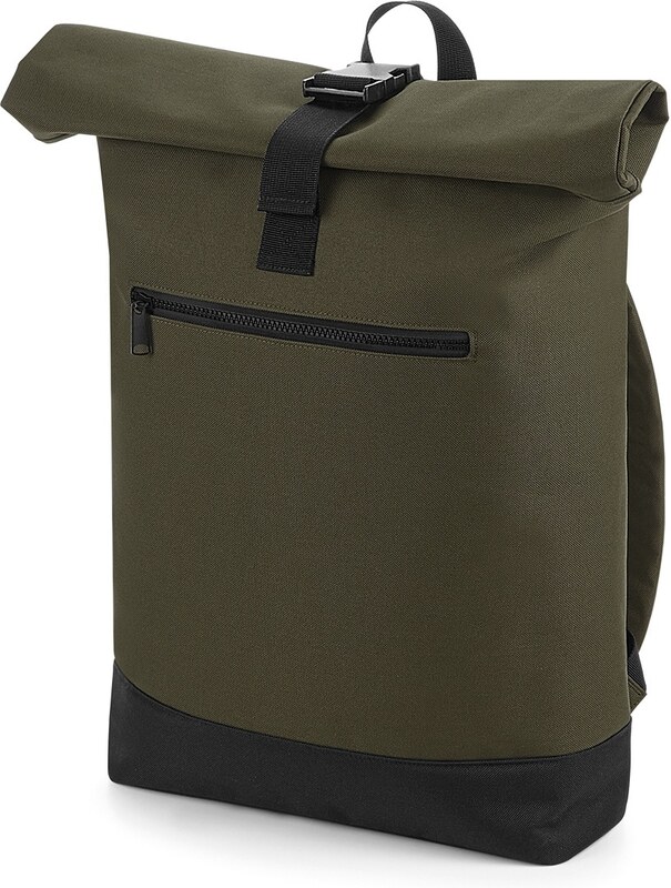 BagBase .0855 Batoh "Roll-Top" zelená