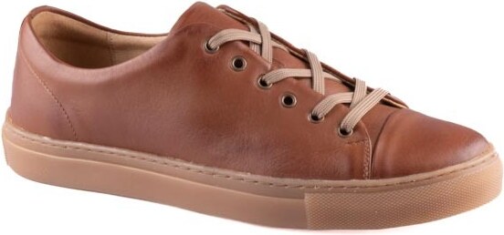 Pánské kožené polobotky Dapi hnědé 15550