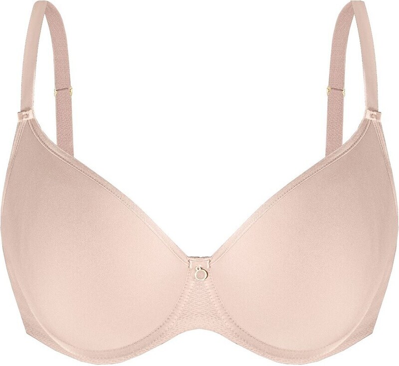 Béžová hladká podprsenka Mefemi Celine