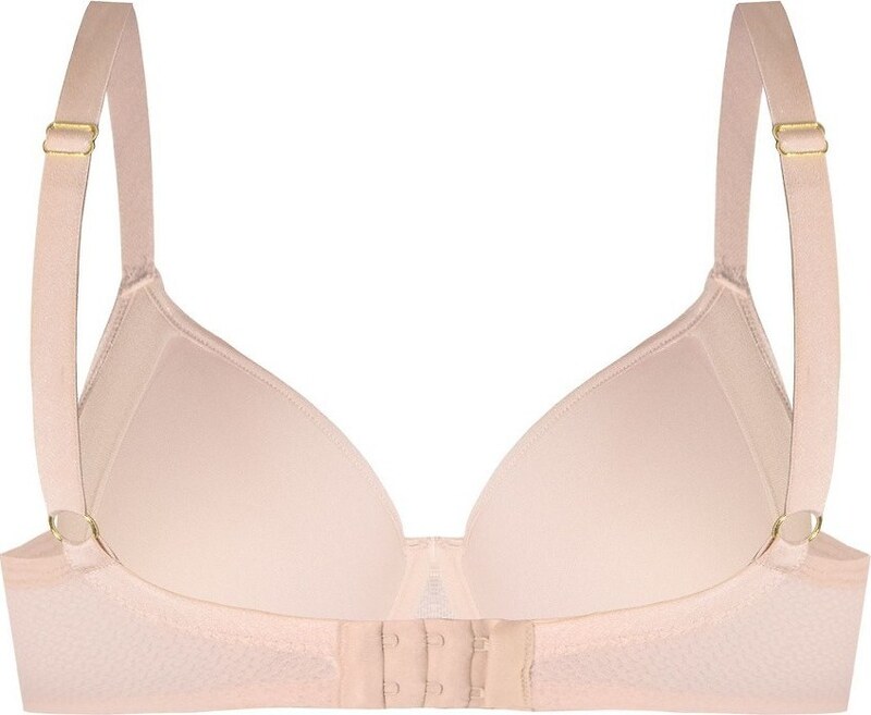 Béžová hladká podprsenka Mefemi Celine