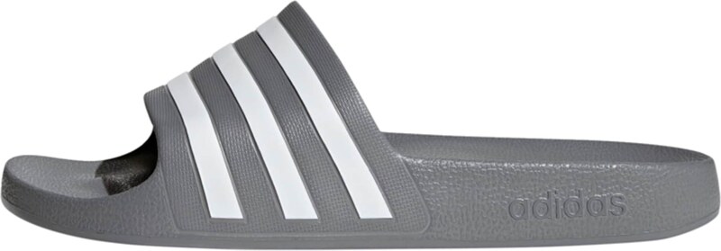 ADIDAS PERFORMANCE Plážová/koupací obuv 'Adilette Aqua' grafitová / bílá